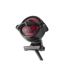 Motone "Bel Air" LED Rücklicht - schwarz - mit Halterung, ECE