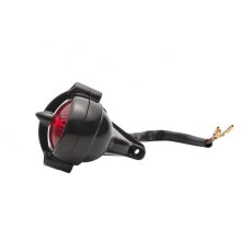 Motone "Bel Air" LED Rücklicht - schwarz - mit Halterung, ECE