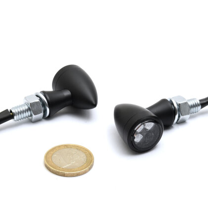 3in1 Micro Bullet LED schwarz, ECE