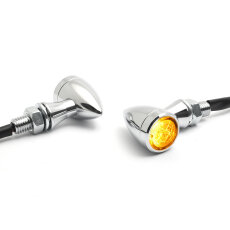 3in1 Micro Bullet LED chrome, ECE