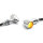 3in1 Micro Bullet LED chrome, ECE