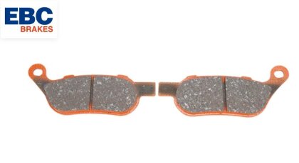 Rear brakepads EBC for Harley Softail Dyna 08-17, semi-sintered