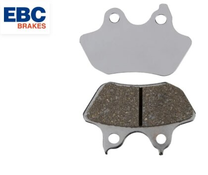 Brakepads EBC rear Harley-Davidson FXST, FLST, 06-17, semi-sinter