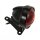 Motone "Reprobate" LED Tail Light - black alloy- with fender mount, ECE