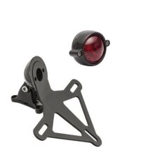 Motone Fender Mount Kit black for round taillights, adjustable