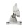 Motone Fender Mount Kit polished for round taillights, adjustable