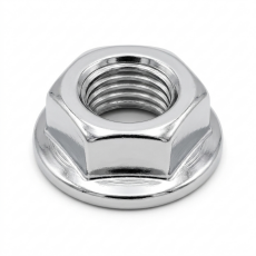 Auspuffbefestigung Flanschmutter 5/16-24 Flange Nut Chrom...