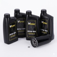 Ölwechsel Kit für Harley Evolution (SYNT) Dyna...