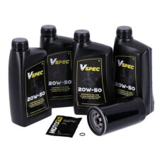 Oil change kit for Harley Evolution (SYNT) FLT, FLH Touring 86-98, 4 liters