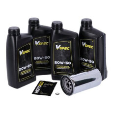 Oil change kit for Harley Evolution (SYNT) FLT, FLH Touring 86-98, 4 liters