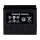 AGM Batterie für Harley Softail 84-90 MCS Nano Series