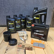 AGM Batterie für Harley Sportster XL, XLCR 77-96 MCS Nano Series