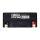 AGM Batterie für Harley FLT 80-96 Electra Glide, Touring, Road King MCS Standard Series