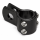 Crash Bar Clamp 7/8 inch (22 mm) black handlebar clamp