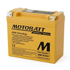 AGM Batterie MOTOBATT für Harley Softail Dyna...
