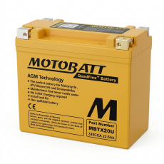 AGM Batterie MOTOBATT für Harley Softail Dyna...