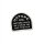 Motone HERITAGE ARCH Woven Sew-On Patch