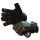 Motorrad Handschuhe fingerlos, schwarz, Leder