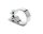 Exhaust End Clamp 45 mm 1 3/4 inch (8 mm Screw)