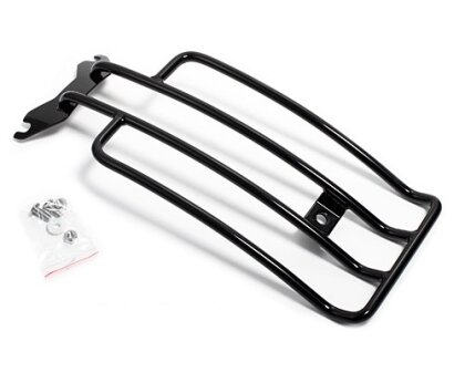 Black Luggage Rack- Harley® Fat Boy 