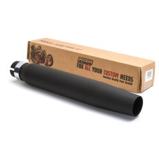 Muffler Custom STRAIGHT Dull Black