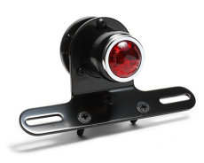 Retro Taillight LED with License Plate Bracket, ECE