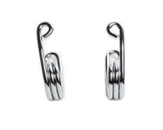 3" Hairpin Spring Solo Seat Chrome - left and right...