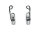 3" Sitzfedern Hairpin Spring Chrom rechts + links (2 Stk.) Hairspring