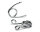 3" Sitzfedern Hairpin Spring Chrom rechts + links (2 Stk.) Hairspring