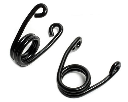 3 Hairpin Spring Solo Seat Black - left and right (2 pcs.) Hairspring