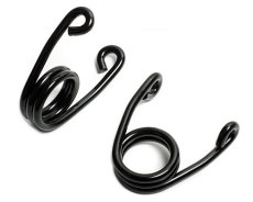 3" Hairpin Spring Solo Seat Black - left and right (2 pcs.) Hairspring