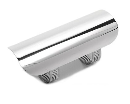 Heat Shield Universal 5" Chrom
