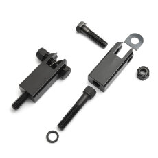 Footpeg Mountings Sportster and Twin Cam Black