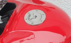 Aero Style Gas cap chrom with inlet