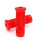 Anderson Style Grip Set short transparent red 22mm