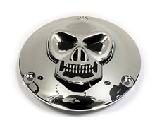 Kupplungsdeckel Skull Derby Cover - Harley Evo, Shovel...